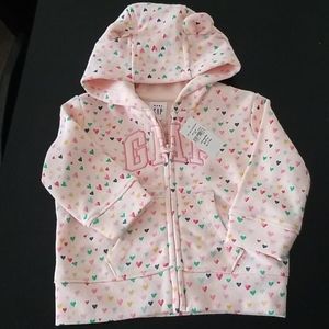 GAP baby girl hoodie